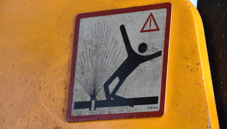 Señales de seguridad maquinaria